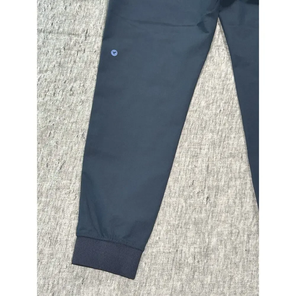 Birddogs Boom For Your Broomstick Jogger Sweatpants Mens Medium Navy Blue Lined